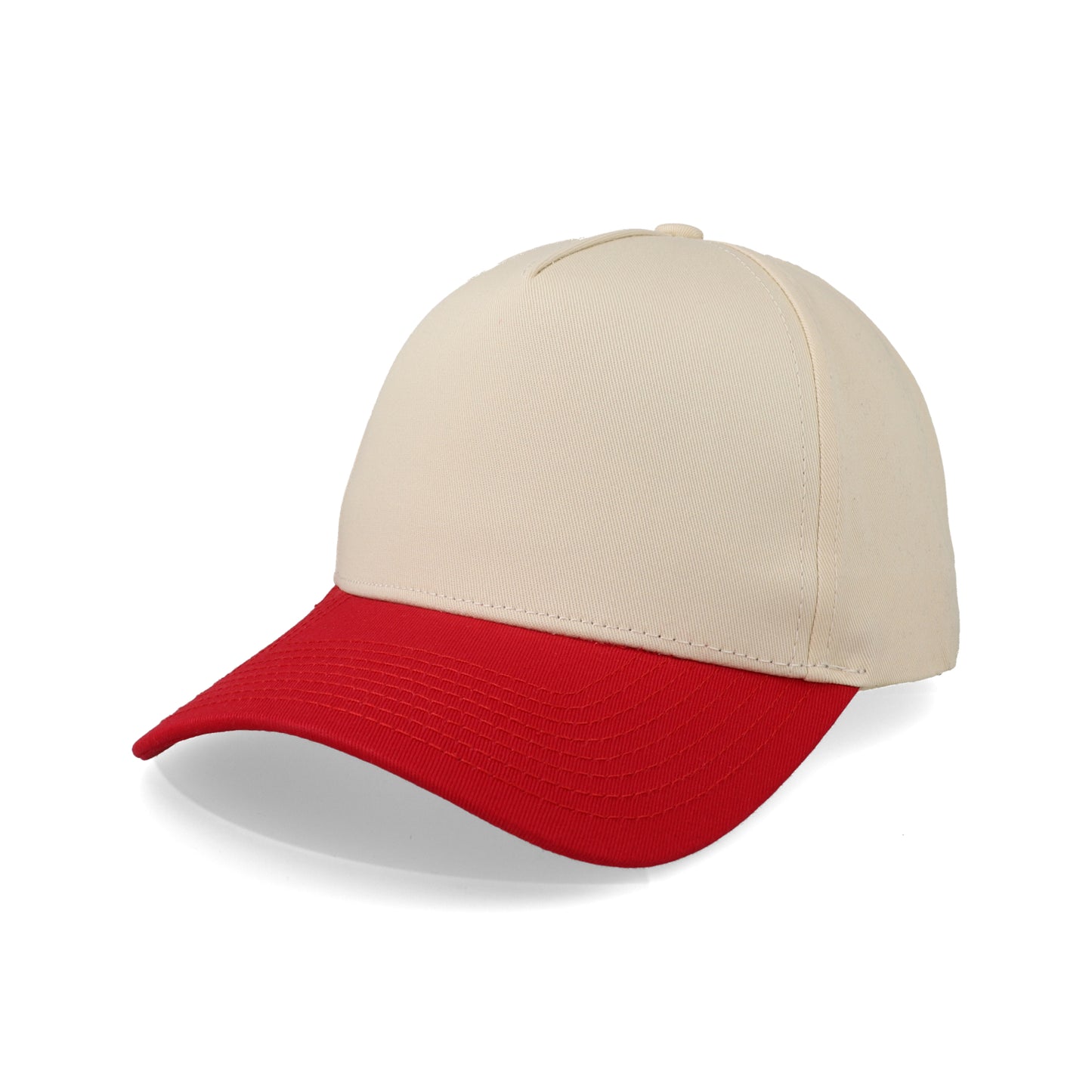 Gorra Sportcaps Off White Con Rojo Unitalla