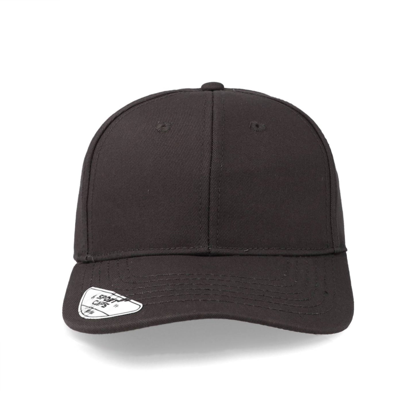 Gorra Sportcaps Algodón Copa Alta Gris Unitalla