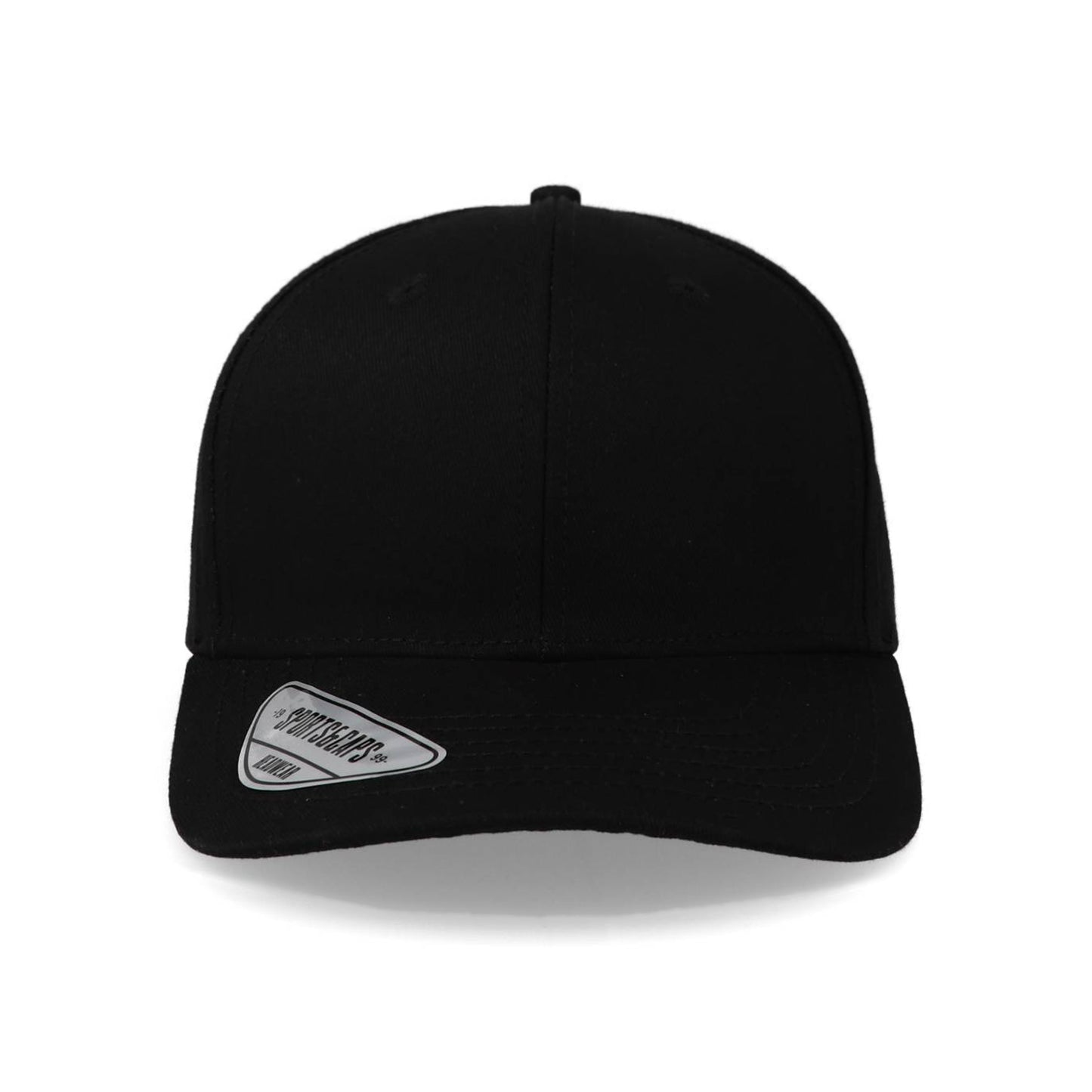 Gorra Sportcaps Algodón Copa Alta Negro Unitalla