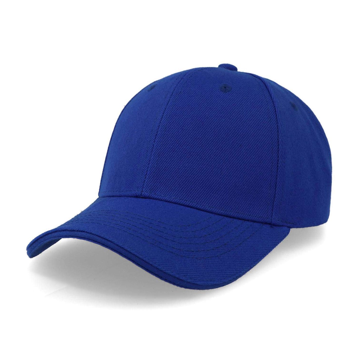 Gorra Sportcaps Clásica Acrílico Copa Alta Azul Rey Unitalla