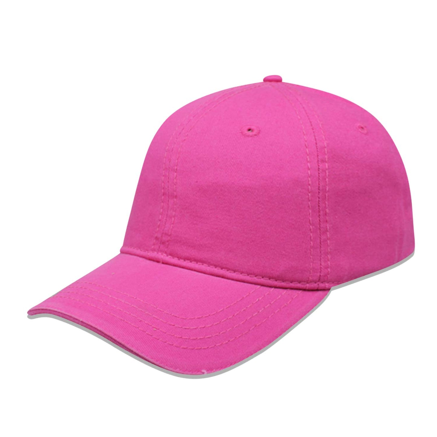 Gorra Sportcaps Clásica Algodón Copa Baja Fiusha Unitalla