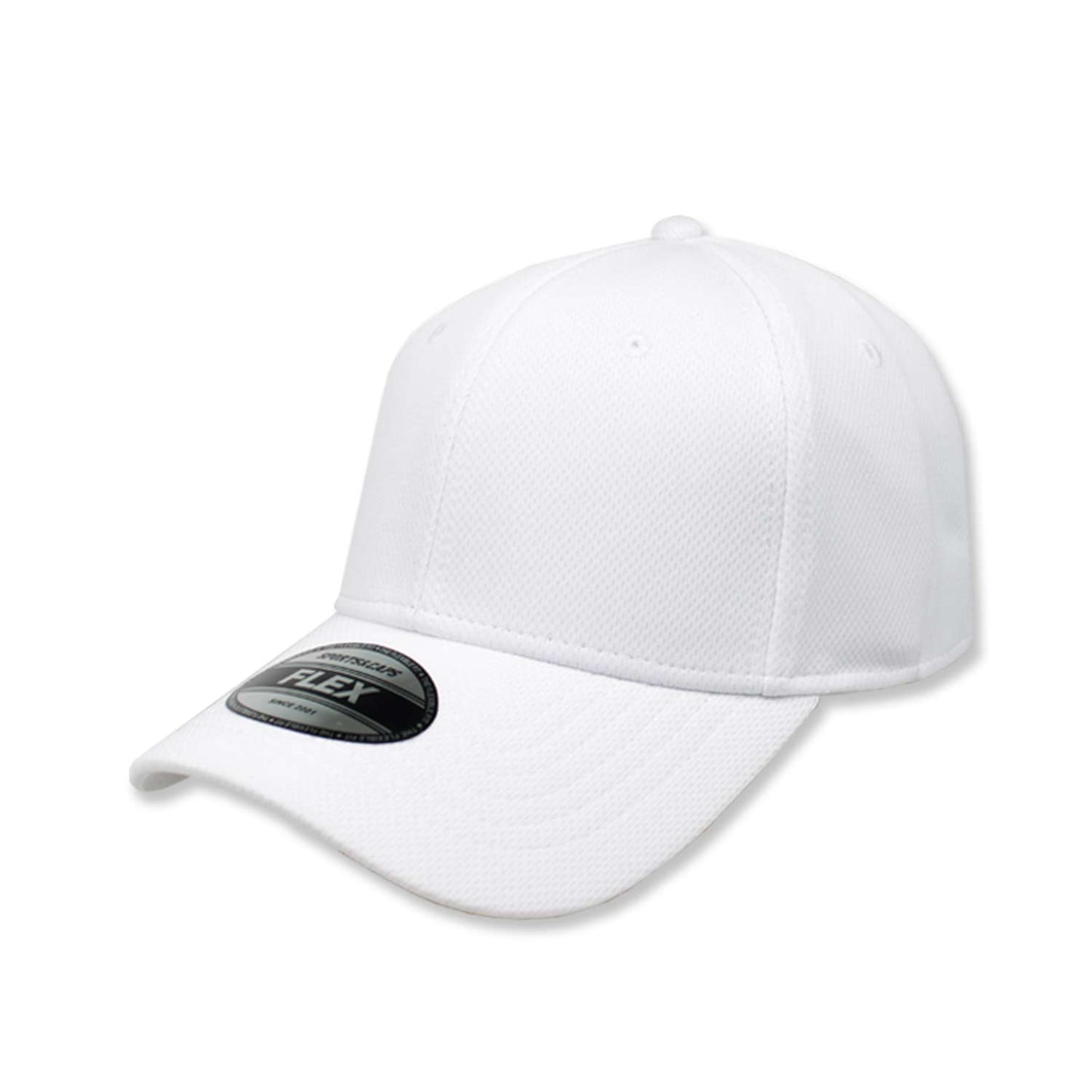 Gorra Sportcaps Clásica Jersey Flex Blanco Unitalla