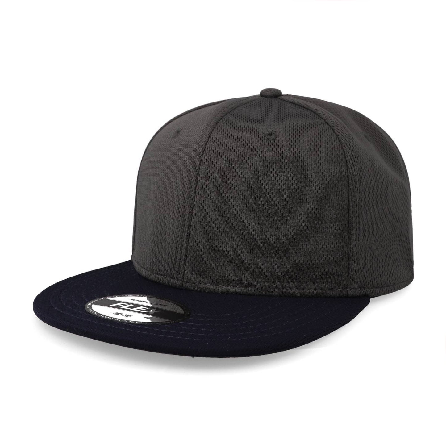 Gorra SportCaps Jersey Ball Flex Gris/Marino Unitalla