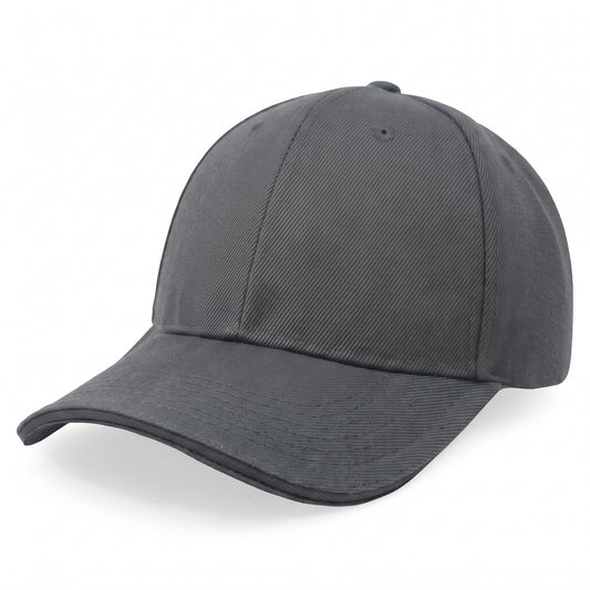 Gorra Sportcaps Clásica Acrílico Copa Alta Gris Oscuro Unitalla