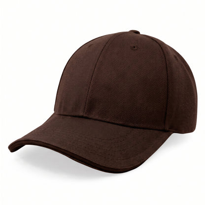 Gorra Sportcaps Clásica Acrílico Copa Alta Café Unitalla