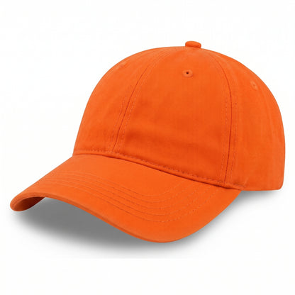 Gorra Sportcaps Clásica Algodón Copa Baja Naranja Unitalla
