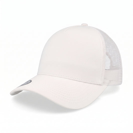 Gorra SportCaps Trucker 5 Panel Blanco/Blanco Unitalla