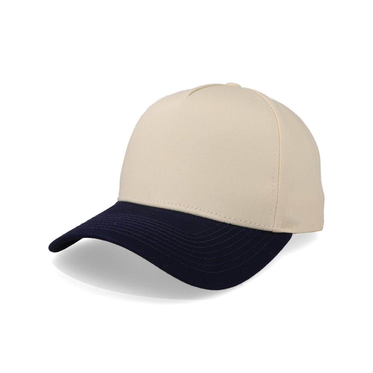 Gorra Sportcaps Off White Con Azul Marino Unitalla