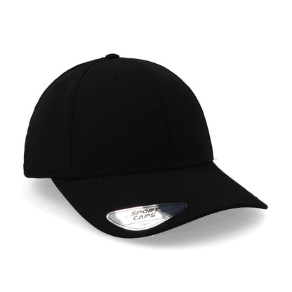 Gorra Sportcaps Impermeable Copa Alta Negro Osfa