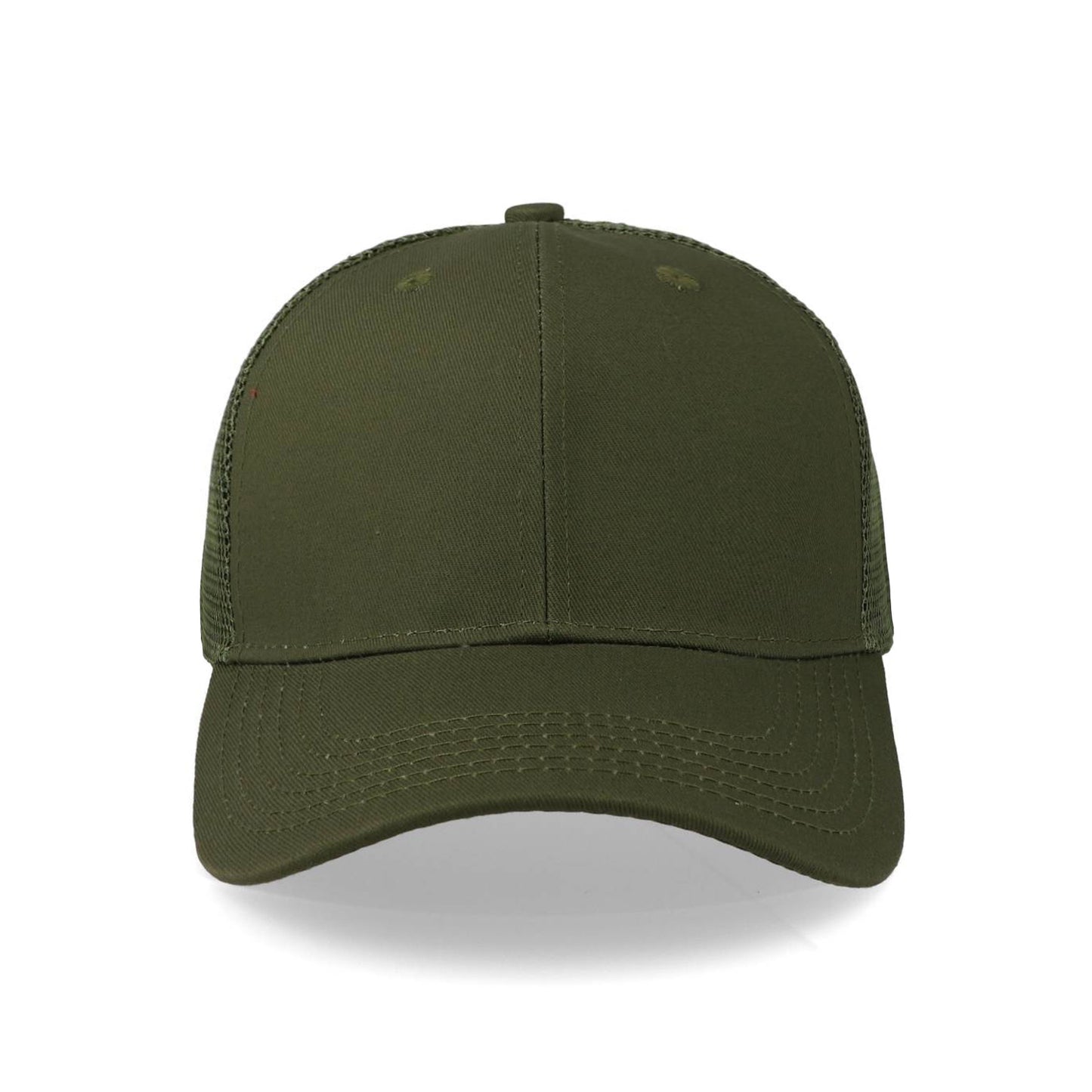 Gorra Sportcaps Trucker Clásica Verde Olivo