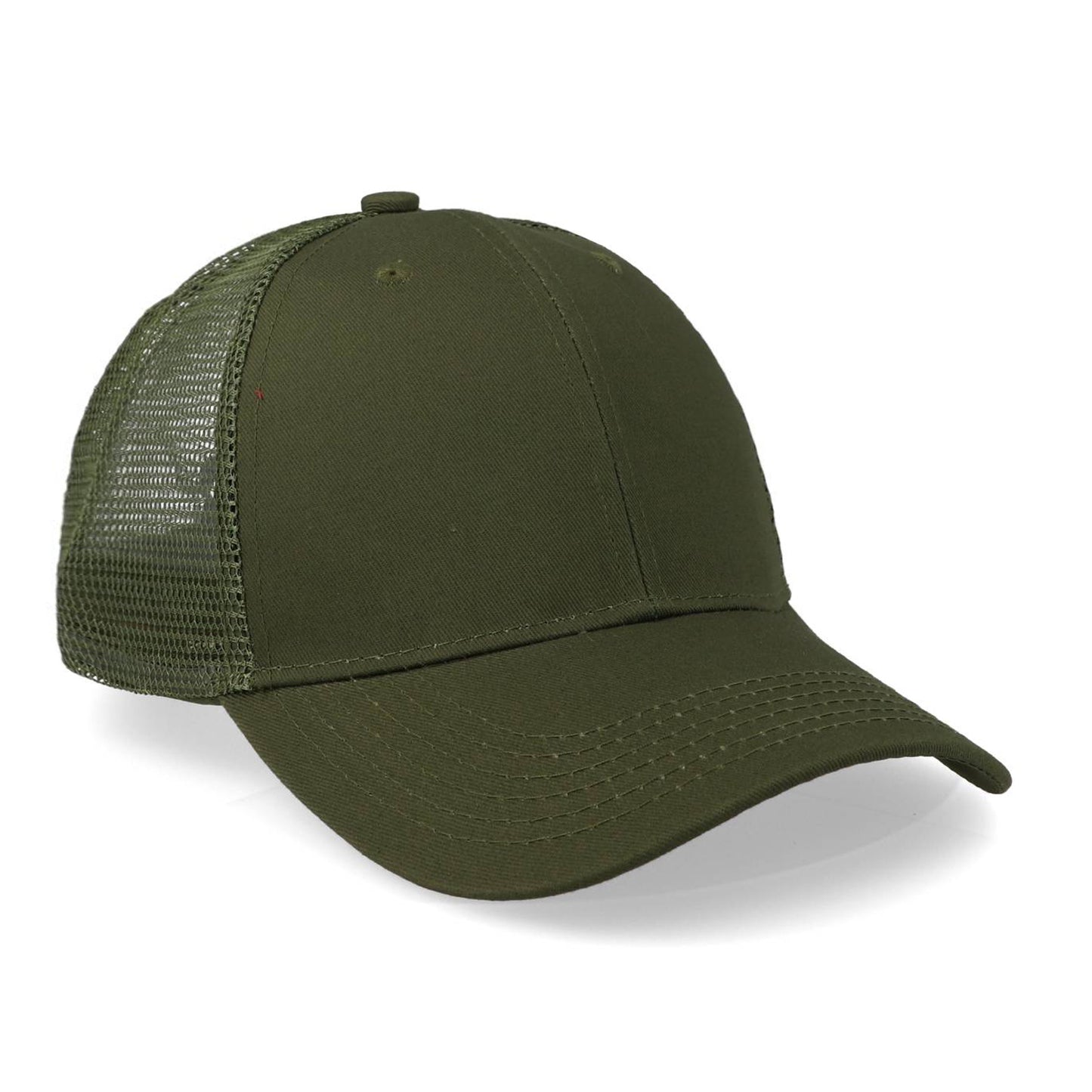 Gorra Sportcaps Trucker Clásica Verde Olivo