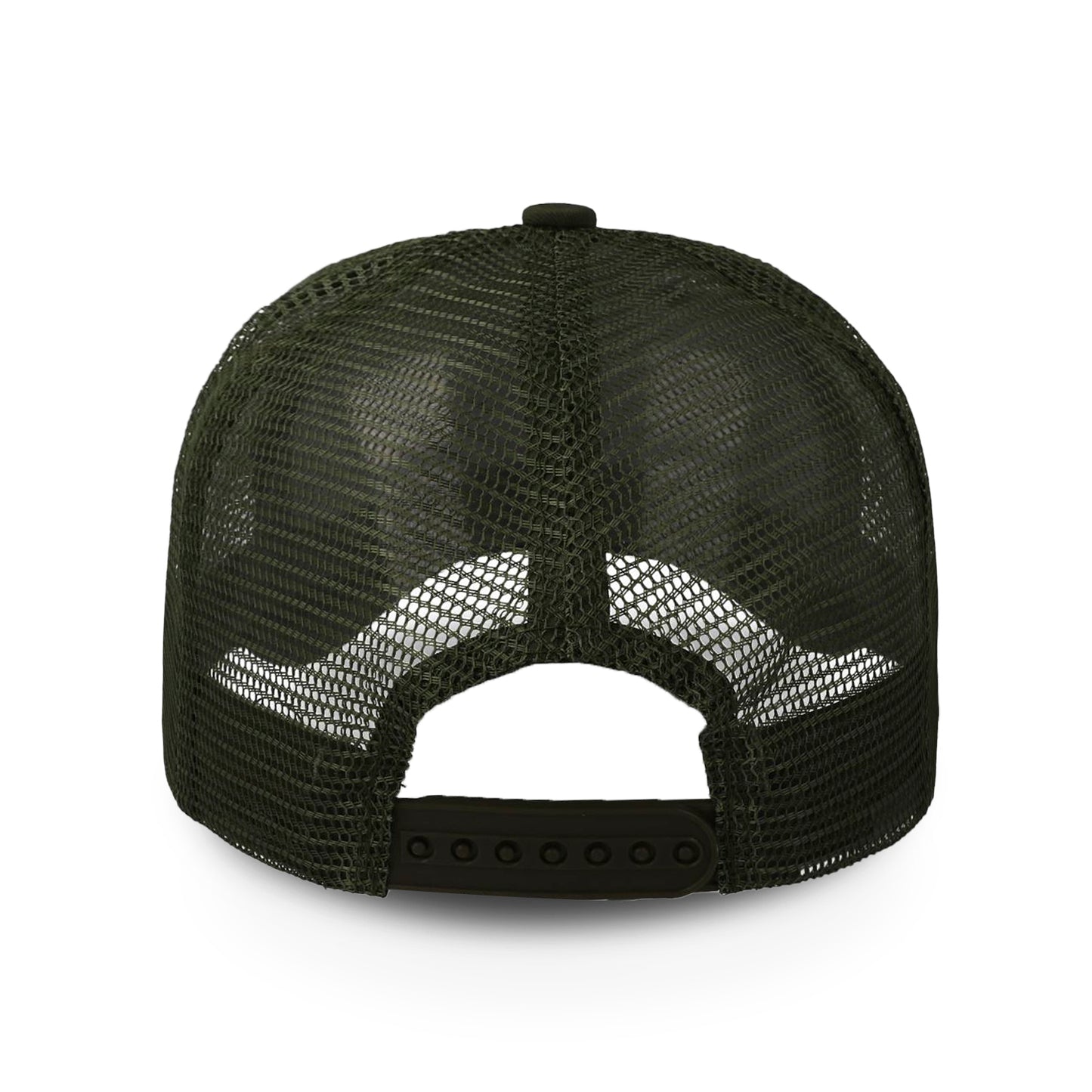 Gorra Sportcaps Trucker Clásica Verde Olivo