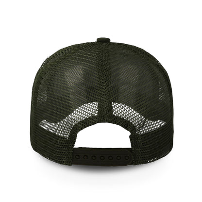 Gorra Sportcaps Trucker Clásica Verde Olivo
