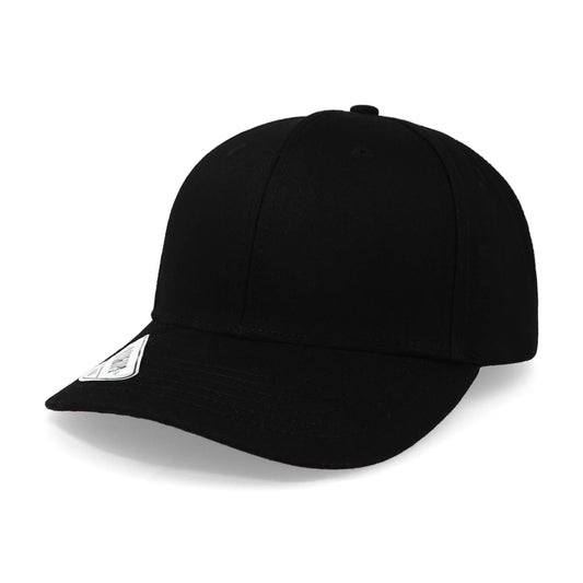 Gorra Sportcaps Algodón Copa Alta Negro Unitalla