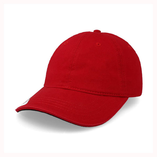 Gorra Sportcaps Clásica Algodón Copa Baja Rojo Unitalla