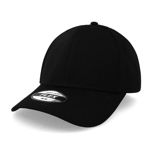Gorra Sportcaps Clásica Jersey Flex Negro Unitalla